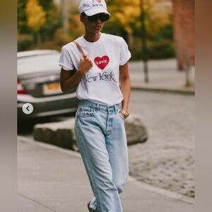 Sporty & Rich I Love New York Tee Size M